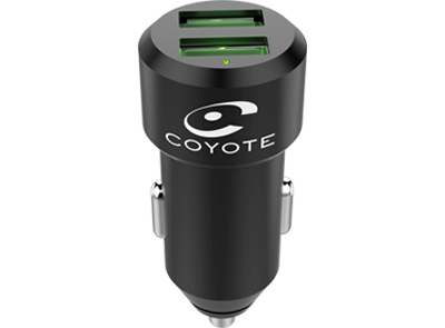 Chargeur allume-cigare 2 ports USB